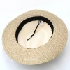 Foldable Packable Beach Hat For Summer Costume Accessory Womens Mens Wide Brim Straw Panama Hat Raffia Straw Hat for Women
