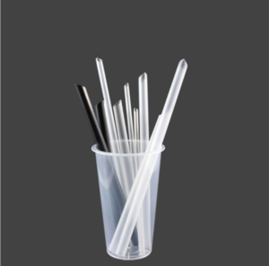 Food Grade Plastic PP Material Disposable Telescopic Collapsible Drinking Straws Pipes for beverages, drinks, coffee, milk tea
