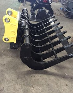 Buy For 20ton Excavator Rake Bucket / Root Rake Ex200 Excavator from ...