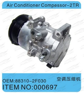 for hiace auto accessories OEM 88310-2F030 for commuter for hiace air conditioner compressor-2tr for hiace 2005