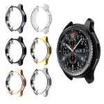 For Samsung Galaxy Watch 46mm Case Screen Protector,Slim Full-Around Protective Case Cover Shell for Samsung Galaxy Watch 46mm