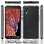 For Samsung Galaxy Xcover 5 New Hybrid TPU Bumper Hard Transparent Back Phone Case