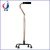 Import Four-foot retractable canes elderly quad walking stick from China