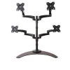 Four screen Desk Monitor Mount LCD mechanical cantilever Arm for Screen