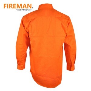 FR light weight cotton flame resistant fireproof work shirt