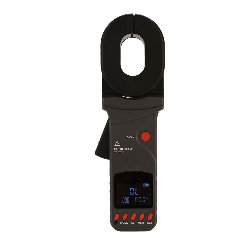 FR2000C+ Clamp Ground Resistance Tester Earth Clamp Meter Loop Resistance Tester Leakage current tester