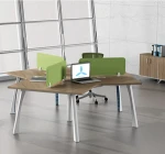 Frank Tech  professional workstation desk modern office partition 3 person workstation Office Project customized