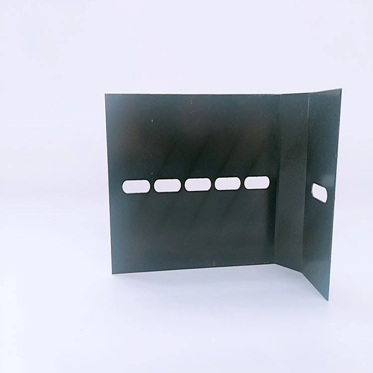 Free Sample Black sheet metal processing fabrication CNC punching parts/elevator spare parts