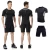 Import Free Sample Fitness Sport Wear Male Summer Stretch Quick-drying Tights Man Training Jogging Two-piece Suit from China