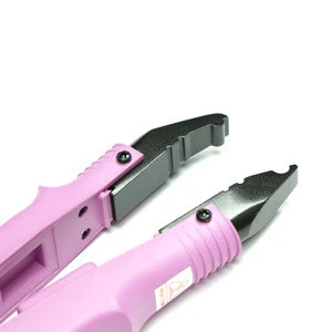 Free Sample Vlasy Professional U-Shape American Plug Connector Iron Wand Melting Hair Extension Tool Hair Connector