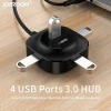 free shipping Joyroom charging data speed 4 port 3.0 usb hub