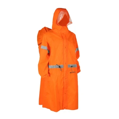Free Shipping Long Rain Coat Poncho Polyester for Hiking
