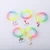 Import Free ShippingHot Sale Colorful Silicone Bracelets Rainbow  Bracelets Bangles For Kids Charm Birthday Party Gift from China