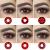 Import Freshgo Pseyeche sharingan contact lens wholesale Color Contacts Scary Halloween Crazy cosplay circle colored contact lenses from China
