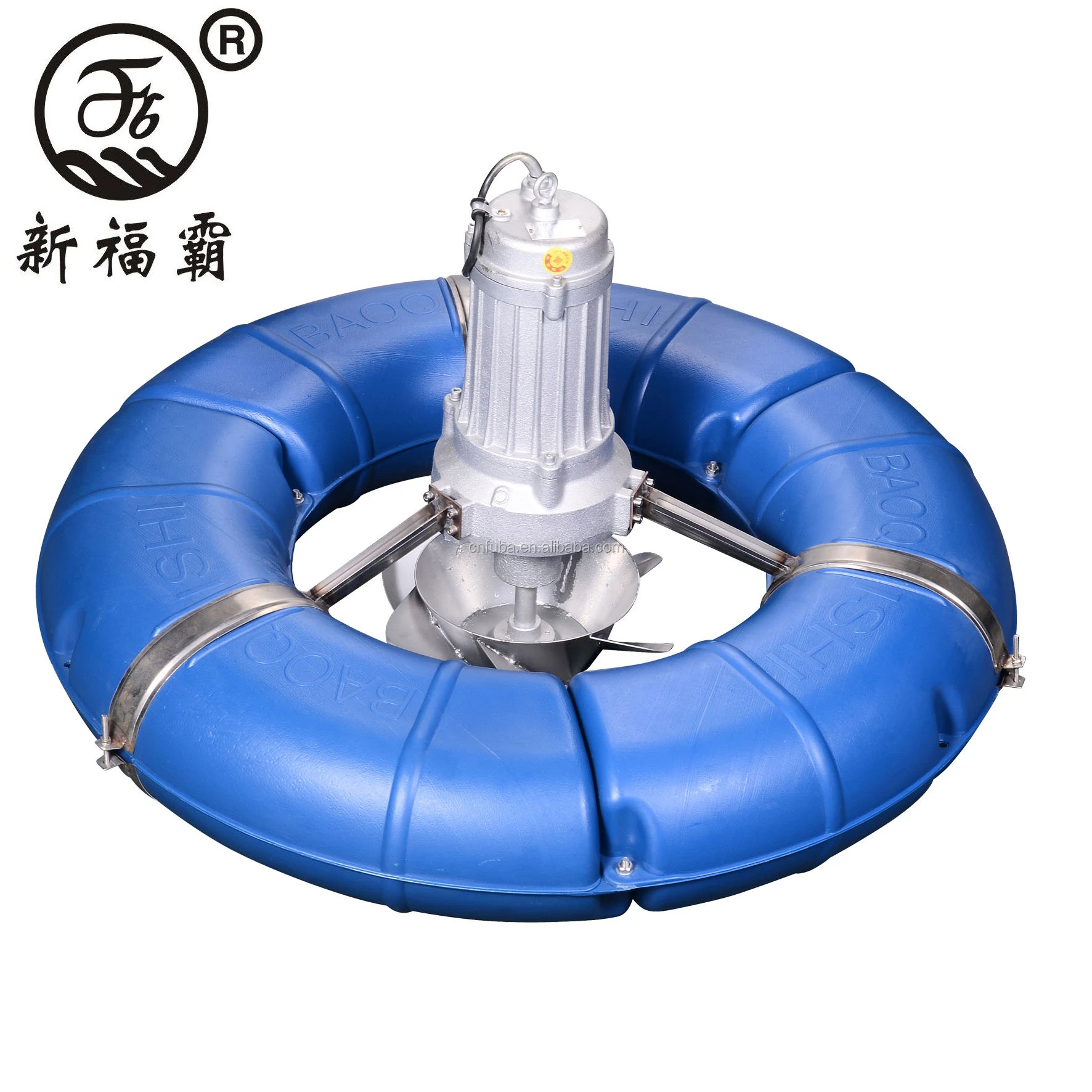 FUBA  High Efficiency  Paddle Wheel Aerator  substantial water splash, strong water current, and high oxygenation perf