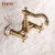 Import Fyeer Wall Mounted Antique Kitchen Faucet with Double Cross Handle from China