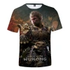 Game Surrounding Black Myth Wukong T-Shirts Short Sleeve Printed for Adult Children