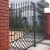Import gates design Wrought Iron gate beautiful steel fence from China