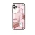 Import Geometry marble tempered glass hard back cover phone case for iPhone 11 Pro from China