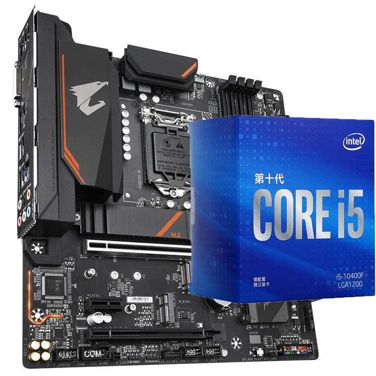 GIGABYTE B460M AORUS PRO Gaming Motherboard with Intel 10th Core I5 10400 10400F 10500 I7 10700 CPU