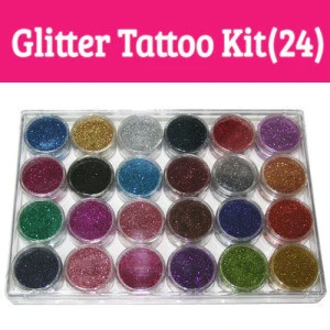 Glitter Tattoo Kit/Professional Tattoo Kit/body glitter tattoo kit
