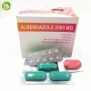 gmp compound antiparasitic animal horse medicine 2500mg tables albendazole