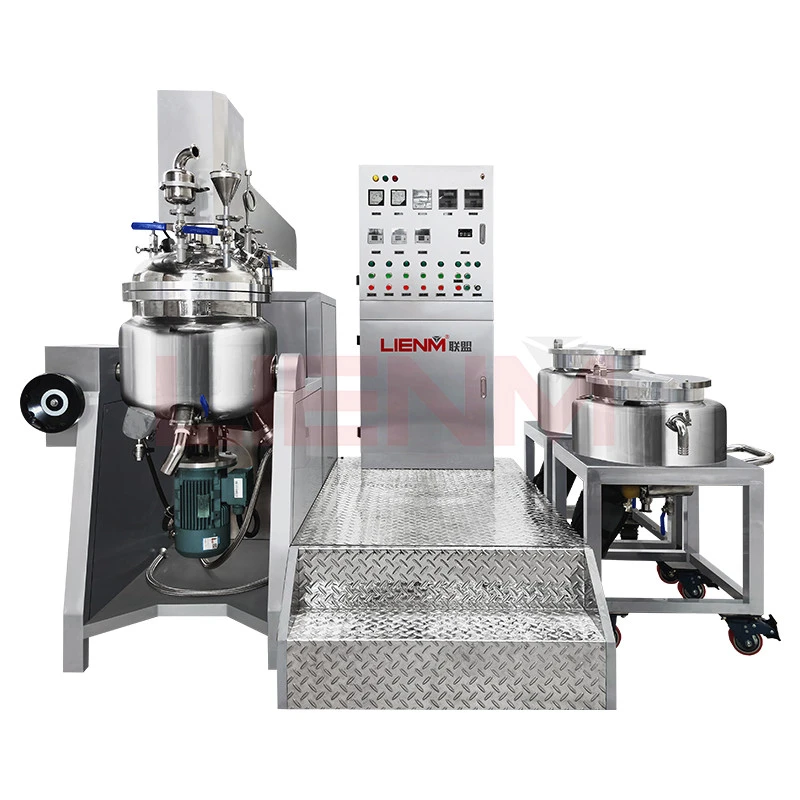 GMP Standard Cosmetic, Cream, Lotion, Ointment Vacuum Homogenizing Emulsifier/Equipment/ Making Machine/ Mixer/Production Line