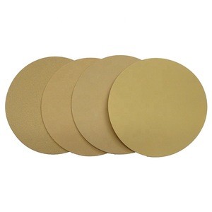 Gold Abrasive Sanding Disc For Wood and Steel Polishing