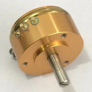 Gold Conductive Plastic Wire Wound Rotary Potentiometer WDD35-D4