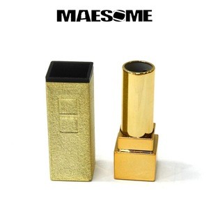 Gold Shiny Luxury Star Matte Lipstick Tube Packaging