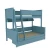 Import Gold supplier customized logo bedroom solid wood kids wooden bunk bed from China