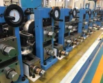 Good condition used erw pipe making machine/steel pipe production line