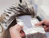 Good quality color printed hairdressing foil for hair salon and aluminum foil for hair coloring and perm