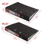 Good Quality One Side PVC Ring Binder Lever Arch Box File