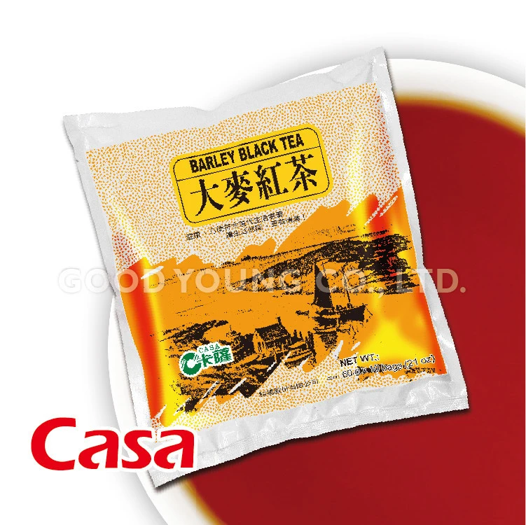 Good Young Tea Taiwan Barley Assam Black Tea Bag Wholesale