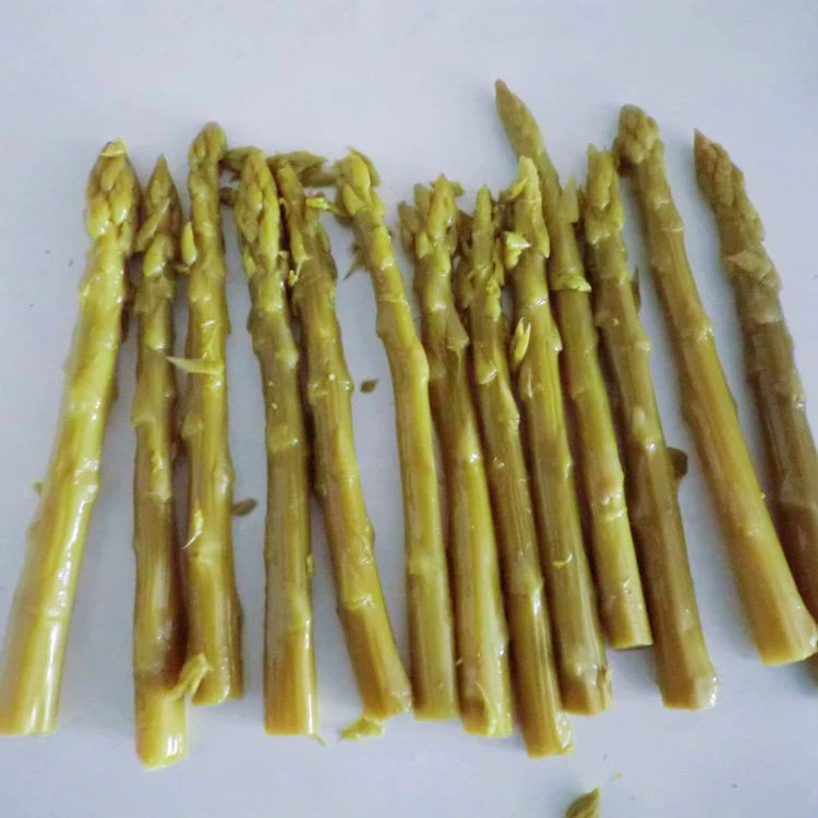 Goog price high quality fresh green asparagus in 370ml