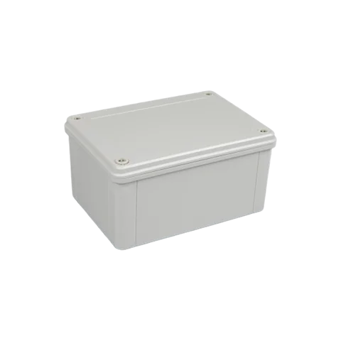 Gray Ip65 Waterproof Knockout Plastic Junction Enclosure Electronic Box