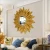 Import Guangzhou evelyn home decorative display 3D relief wall decor in metal from China