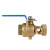 Import Guaranteed quality proper price brass drain stop valve testing ball valve from China