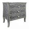 Gustakh Floral  Bone Inlay Chest of Drawers/ Dresser