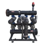 H Type Metal Farm Drip System Equipment Self-Cleaning Automatic Disc Water Filter