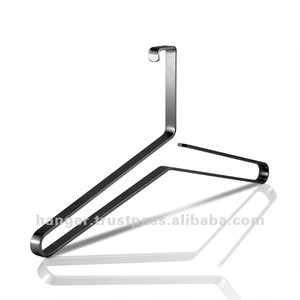 Hairline Finished Stainless Steel Plate Stylish Hanger for Wedding Souvenirs / Gifts