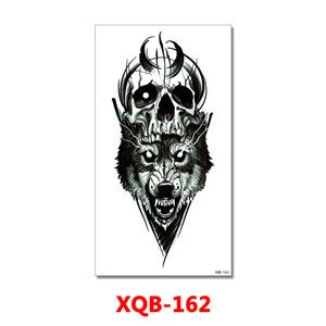 Half Arm Wolf Temporary Tattoos Sticker for Men and Women and Adult