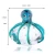 Import H&amp;D Sculpture Ornament Octopus Figurine Handmade Blownglass Statue Multicolor Blown Glass Octopus With Ball Desk Home Decoration from China