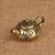 Import Hand-made  CA 686 Antique Bronze Pocket  Copper Kettle Small Ornaments Brass Mini-carved Handle Pieces Tea Ceremony Bronze Craft from China