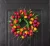 Import Handmade Floral Artificial Tulip Flowers Wreath Home Garden Door Hanging Decoration Simulation Tulips Wreaths from China