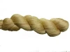 handmade natural golden muga silk sliver, muga silk tops, muga silk fibers for yarn and fiber stores, weavers, knitters, spinner