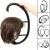 Import Hanging Wig Stand Plastic DIY Hats Hanger Por Detachable Display Dryer Holder Tool For Long Short Wigs Cap from China