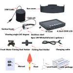 HD underwater surveillance cctv fishing camera fish finder price
