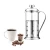 Import Heat Resistant Pyrex Borosilicate Glass Coffee and Tea Plunger from China